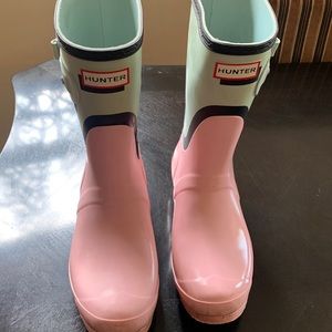 Hunter boots W Original Short shadow print 9